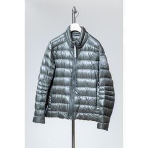 Canada Goose Green Shiny Duck Down Puffer Jacket